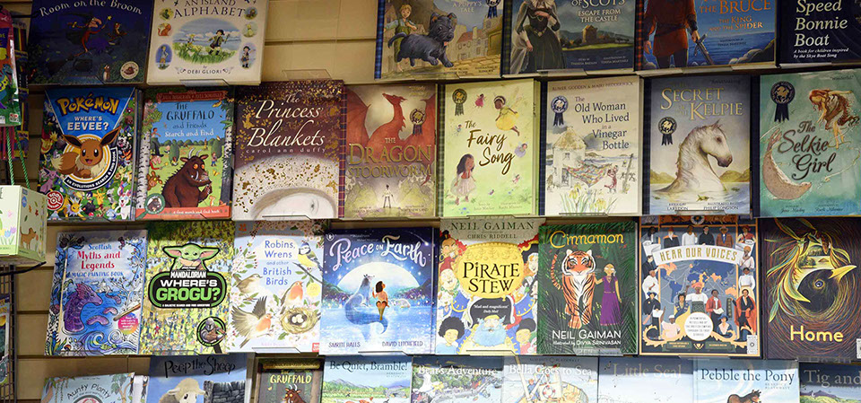 Carmina Gadelica sells an excellent range of childrens books in Portree
