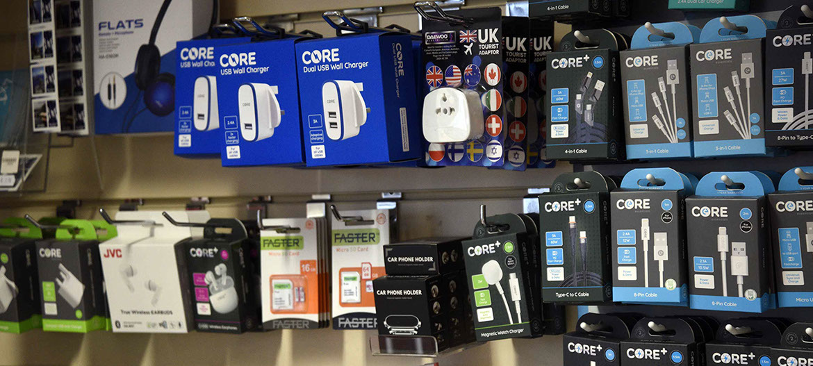 Purchase electronic goods from our book shop in Portree